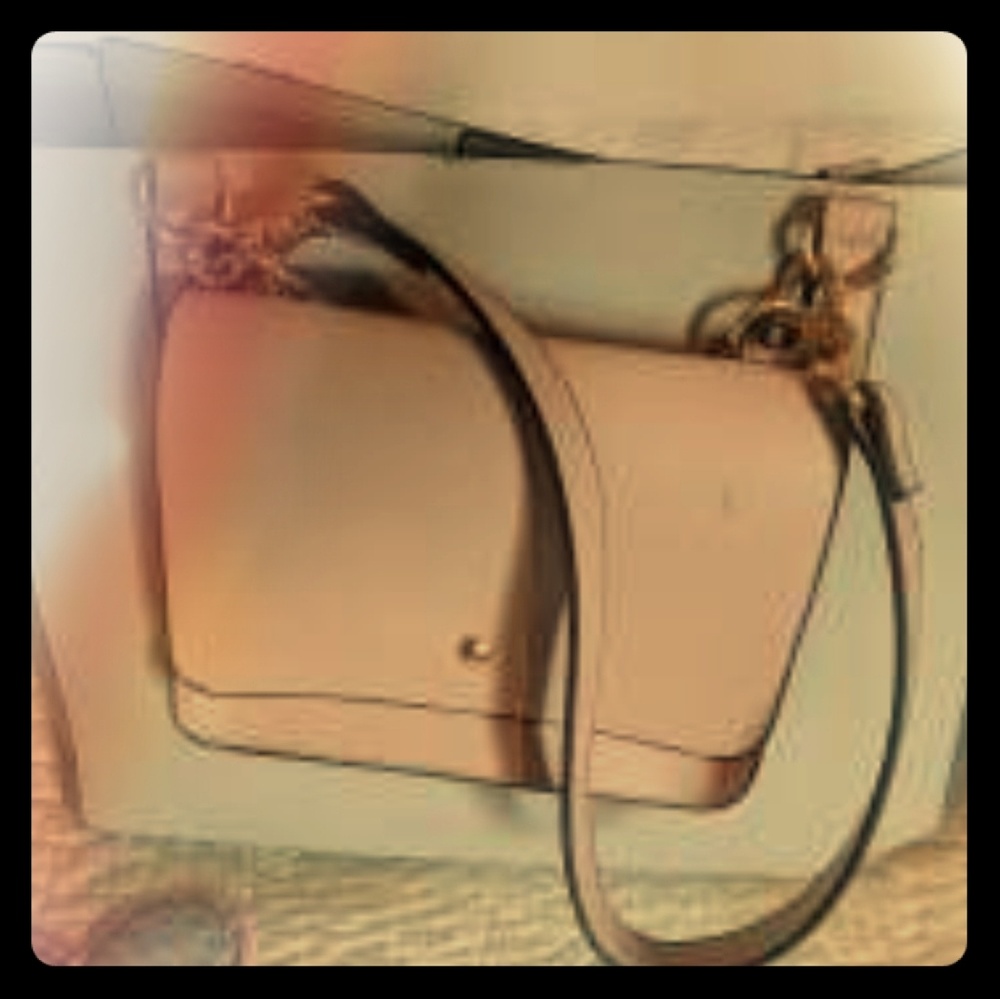 Grey/Blush Tote Handbag